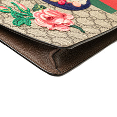 GG Supreme Web Butterfly Clutch