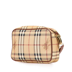 Haymarket Check Coated Canvas Clutch
