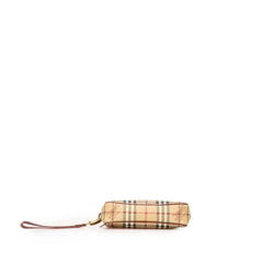 Haymarket Check Coated Canvas Clutch
