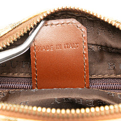 Haymarket Check Coated Canvas Clutch