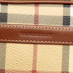 Haymarket Check Coated Canvas Clutch