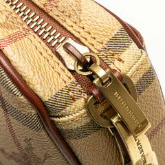 Haymarket Check Coated Canvas Clutch