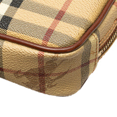 Haymarket Check Coated Canvas Clutch