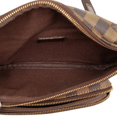 Damier Ebene Melville Belt Bum Bag