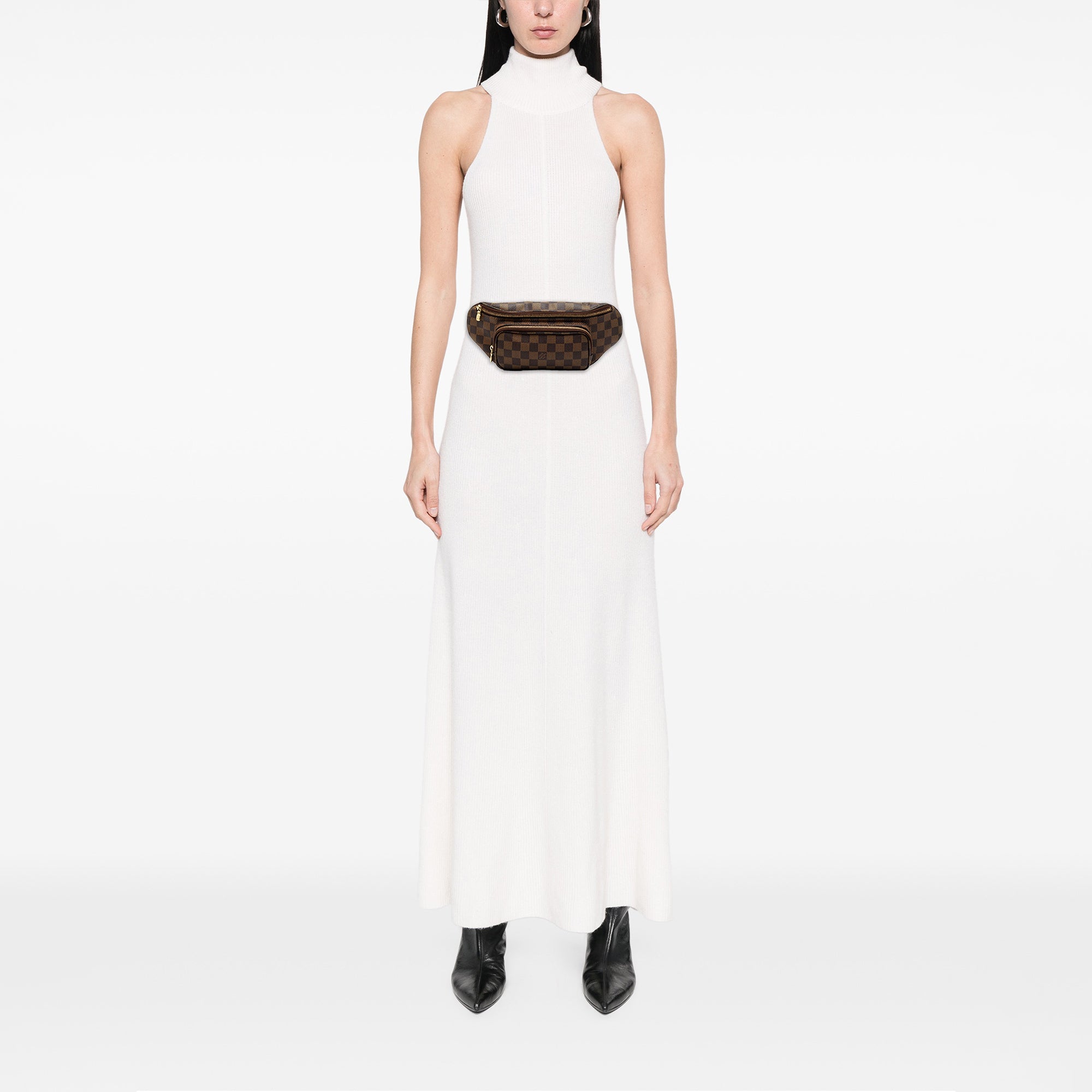 Damier Ebene Melville Belt Bum Bag