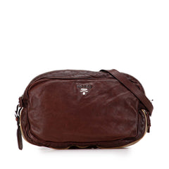 Leather Zip Crossbody