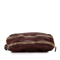 Leather Zip Crossbody