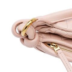 Small Nappa Intrecciato Gemelli Hobo
