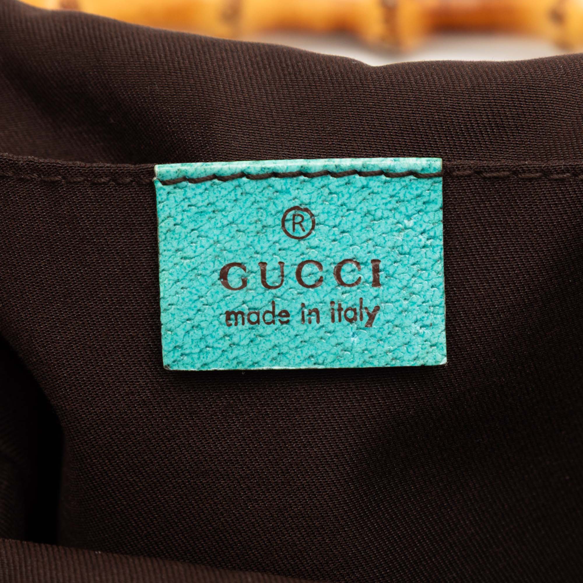 Studded GG Canvas Bamboo Hobo