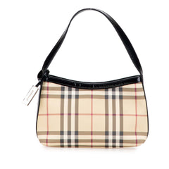House Check Coated Canvas Handbag