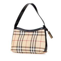 House Check Coated Canvas Handbag