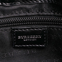 House Check Coated Canvas Handbag