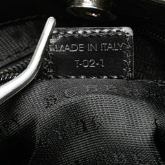 House Check Coated Canvas Handbag