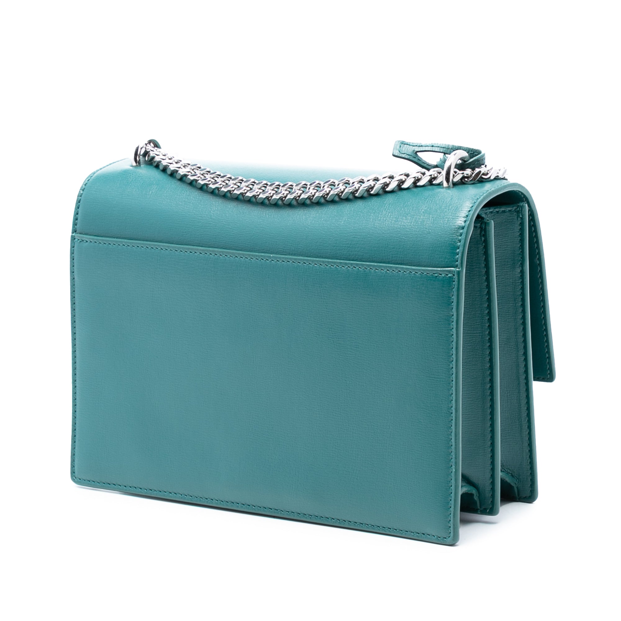 Medium Leather Monogram Sunset Crossbody