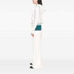 Medium Leather Monogram Sunset Crossbody