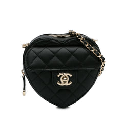 Mini Lambskin CC in Love Heart Crossbody