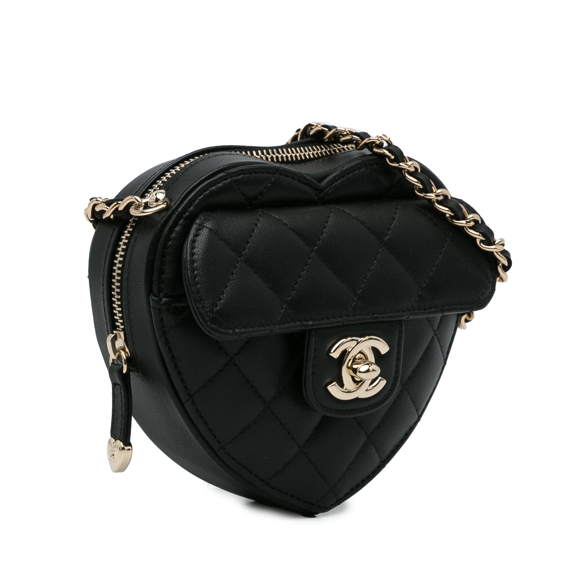 Mini Lambskin CC in Love Heart Crossbody