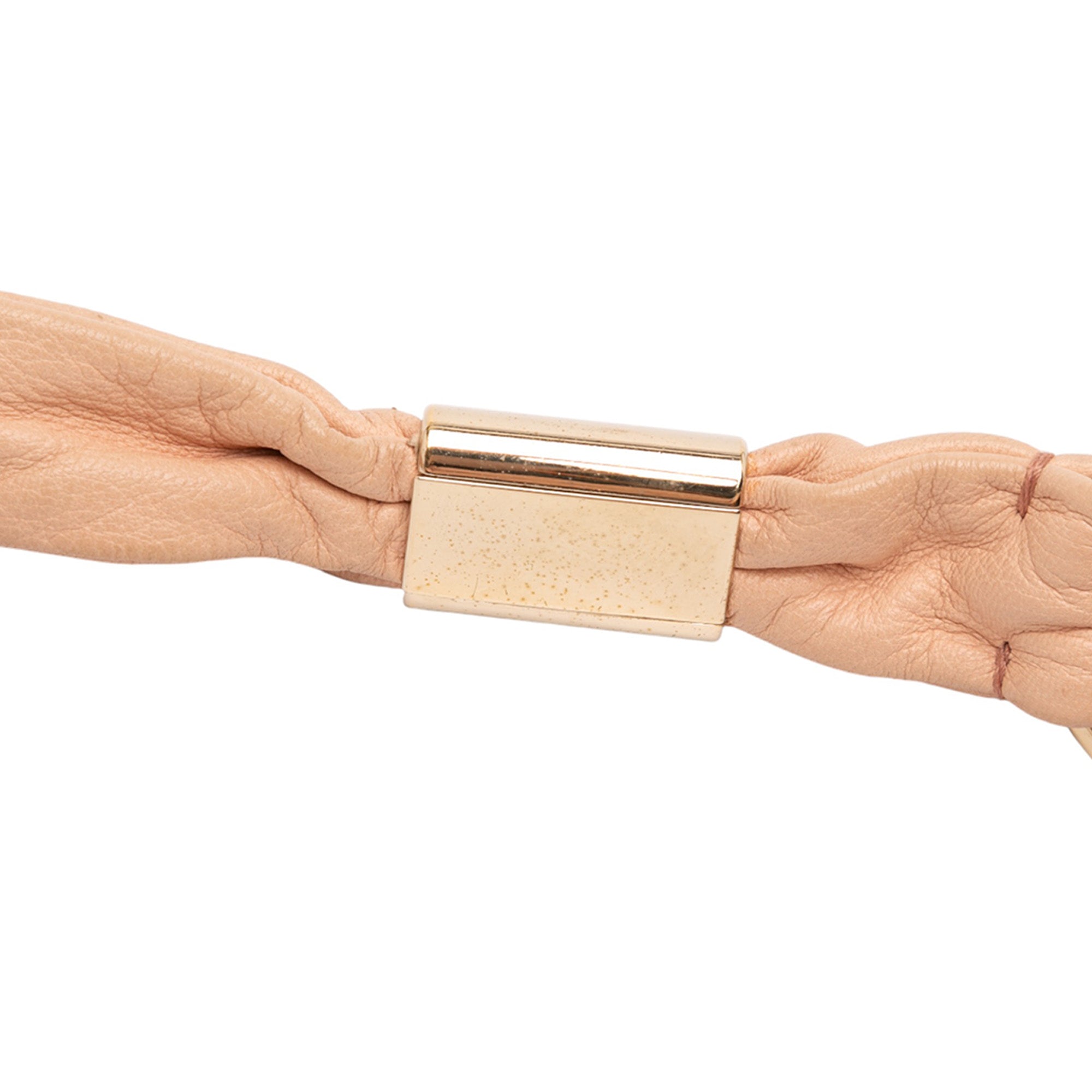 Leather St Tropez Fish Scale Hobo