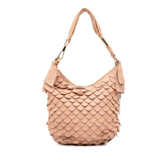 Leather St Tropez Fish Scale Hobo