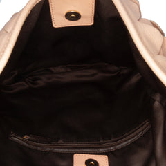 Leather St Tropez Fish Scale Hobo