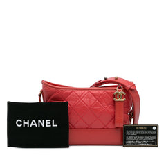 Small Chevron Lambskin Gabrielle Crossbody