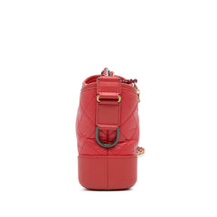 Small Chevron Lambskin Gabrielle Crossbody