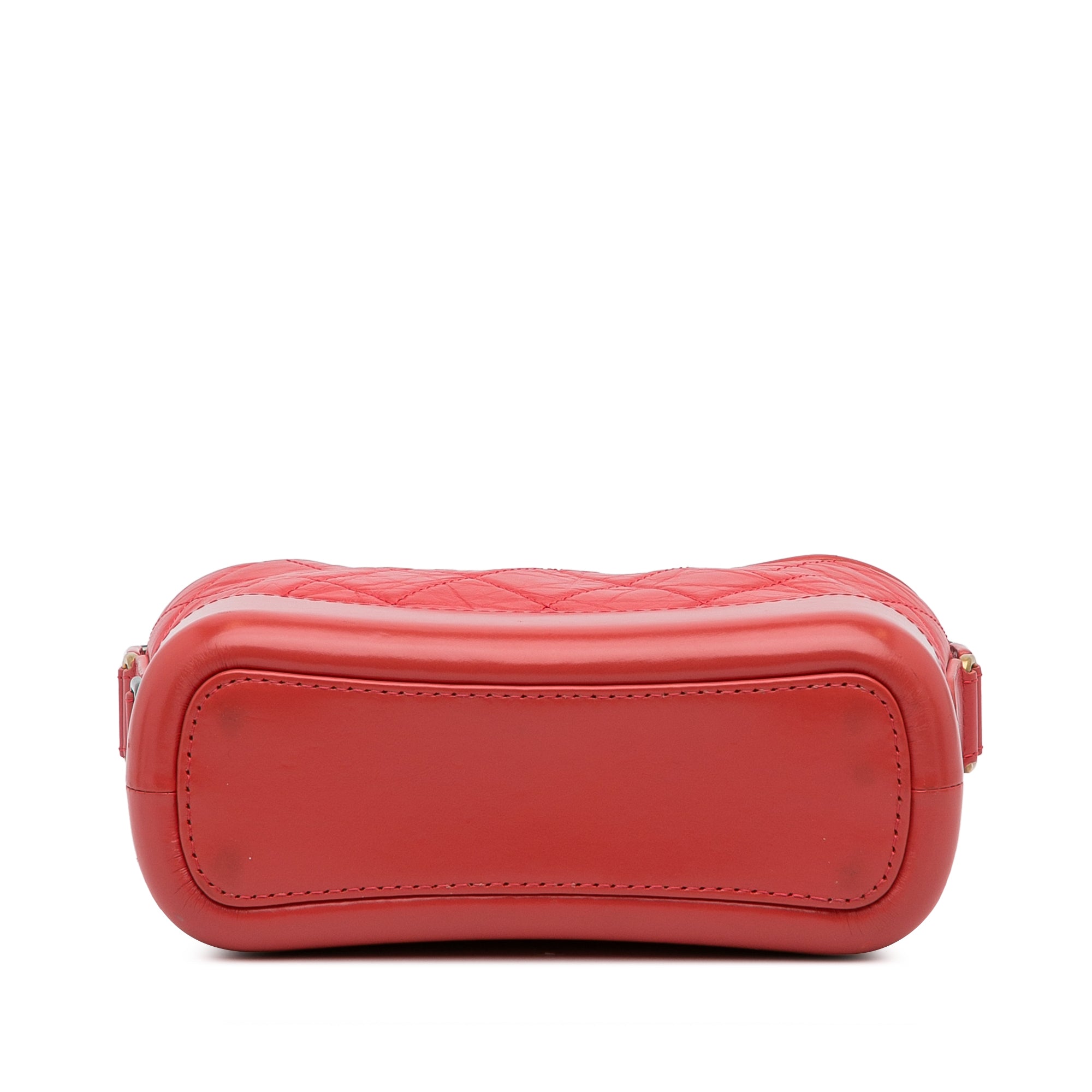 Small Chevron Lambskin Gabrielle Crossbody