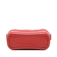 Small Chevron Lambskin Gabrielle Crossbody