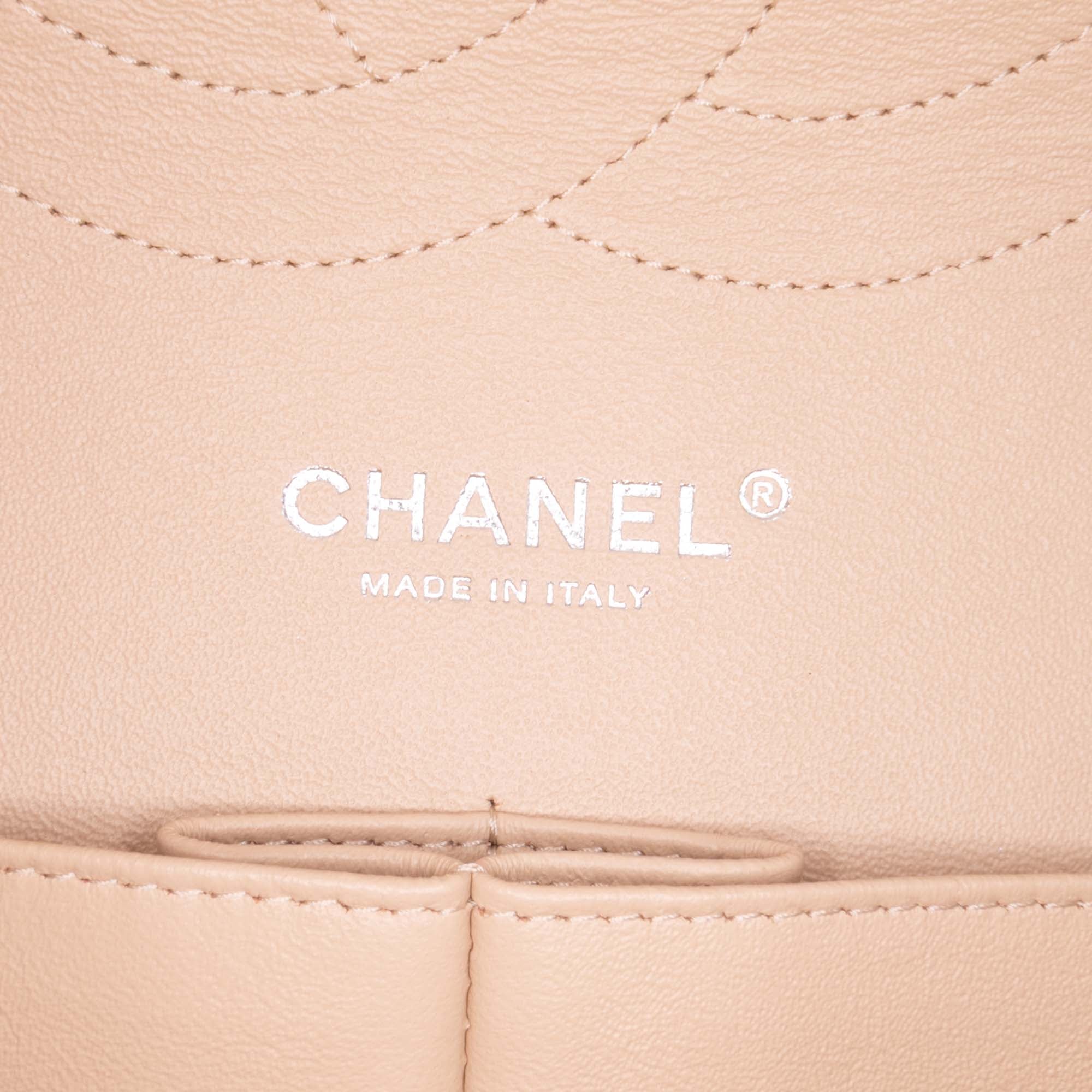 Jumbo Classic Lambskin Double Flap