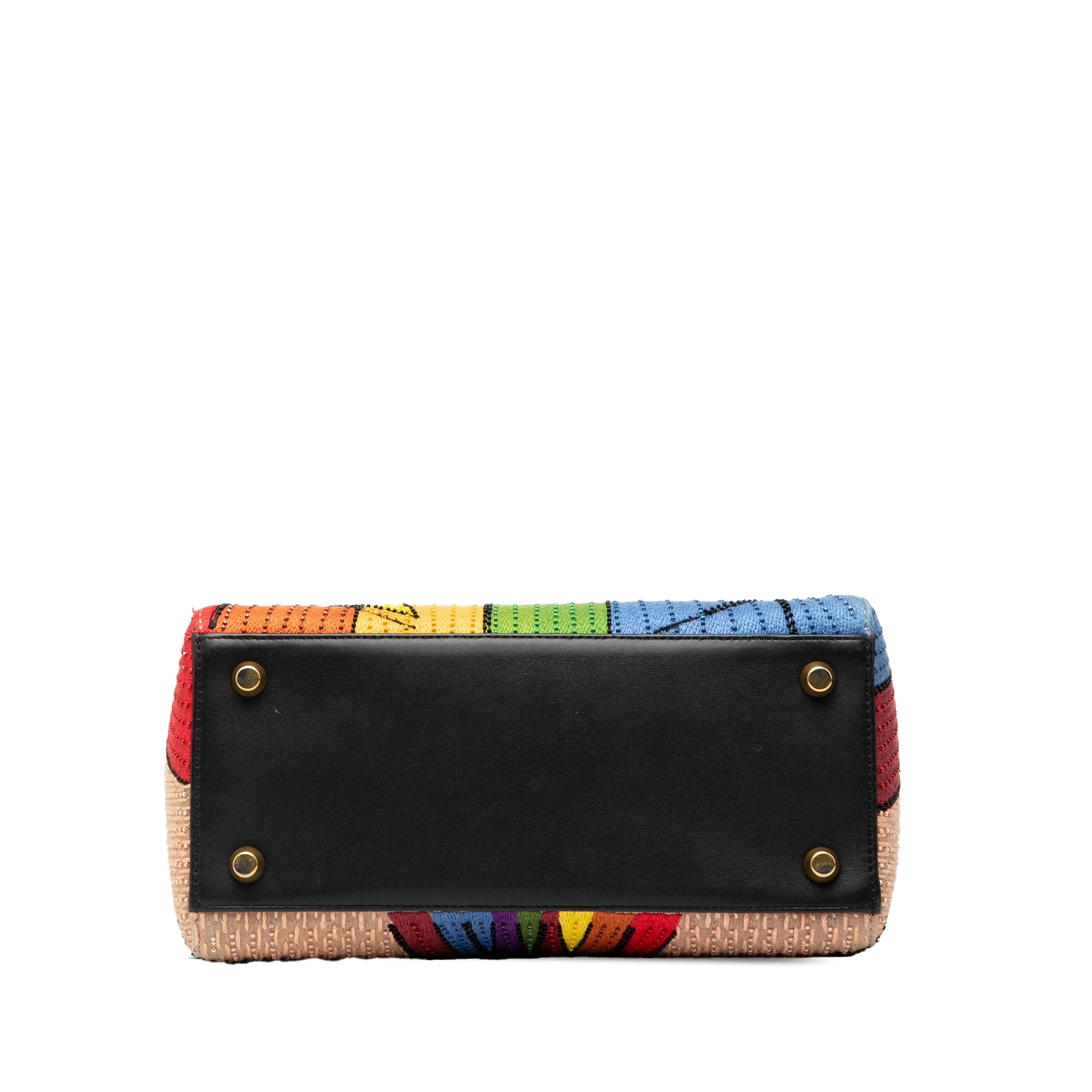 Medium Canvas Beaded and Embroidered Tarot Judgment Lady Dior