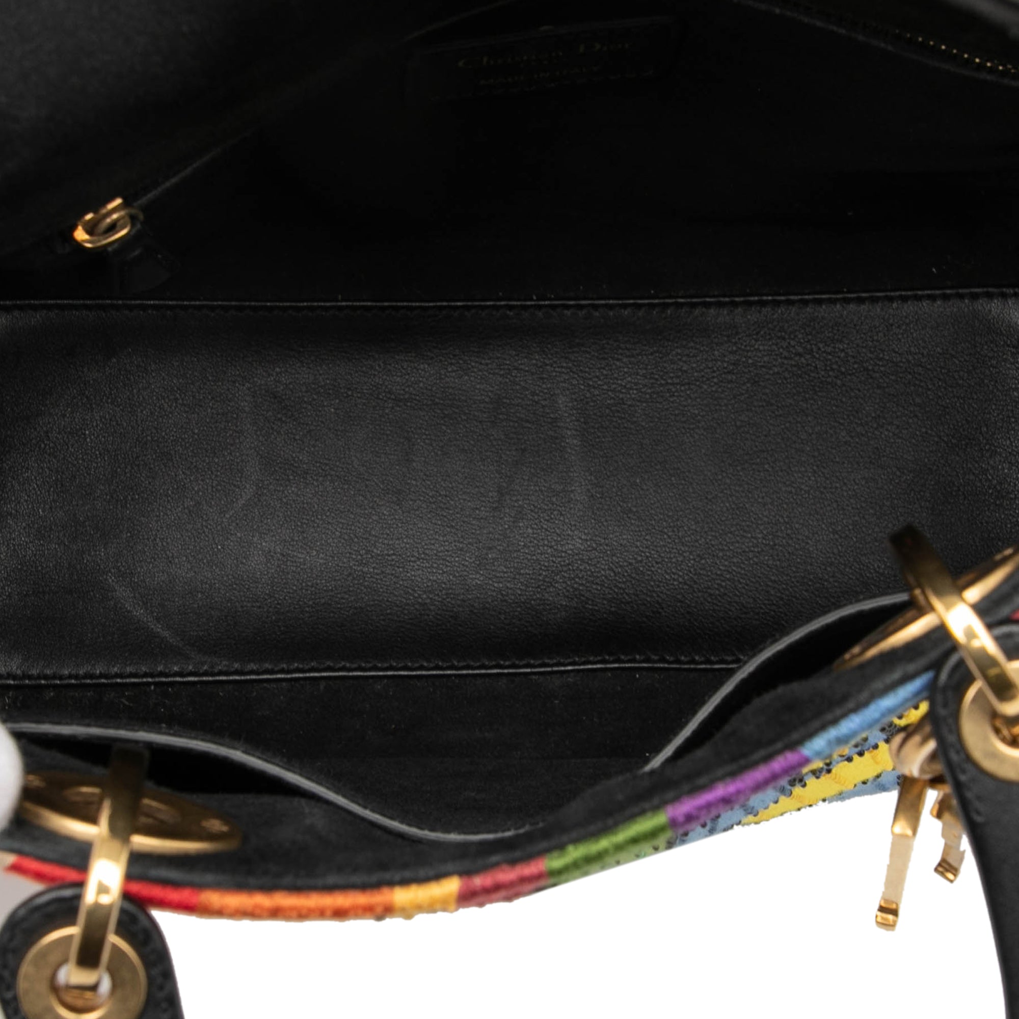 Medium Canvas Beaded and Embroidered Tarot Judgment Lady Dior