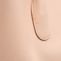 Large Supple Grained Calfskin Open Bar Tote