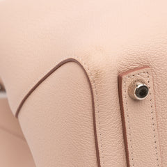Large Supple Grained Calfskin Open Bar Tote
