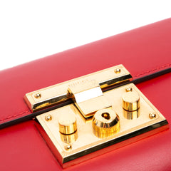 Small Leather Padlock Crossbody