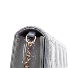 Patent Cannage Lady Dior Wallet On Chain
