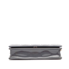 Patent Cannage Lady Dior Wallet On Chain