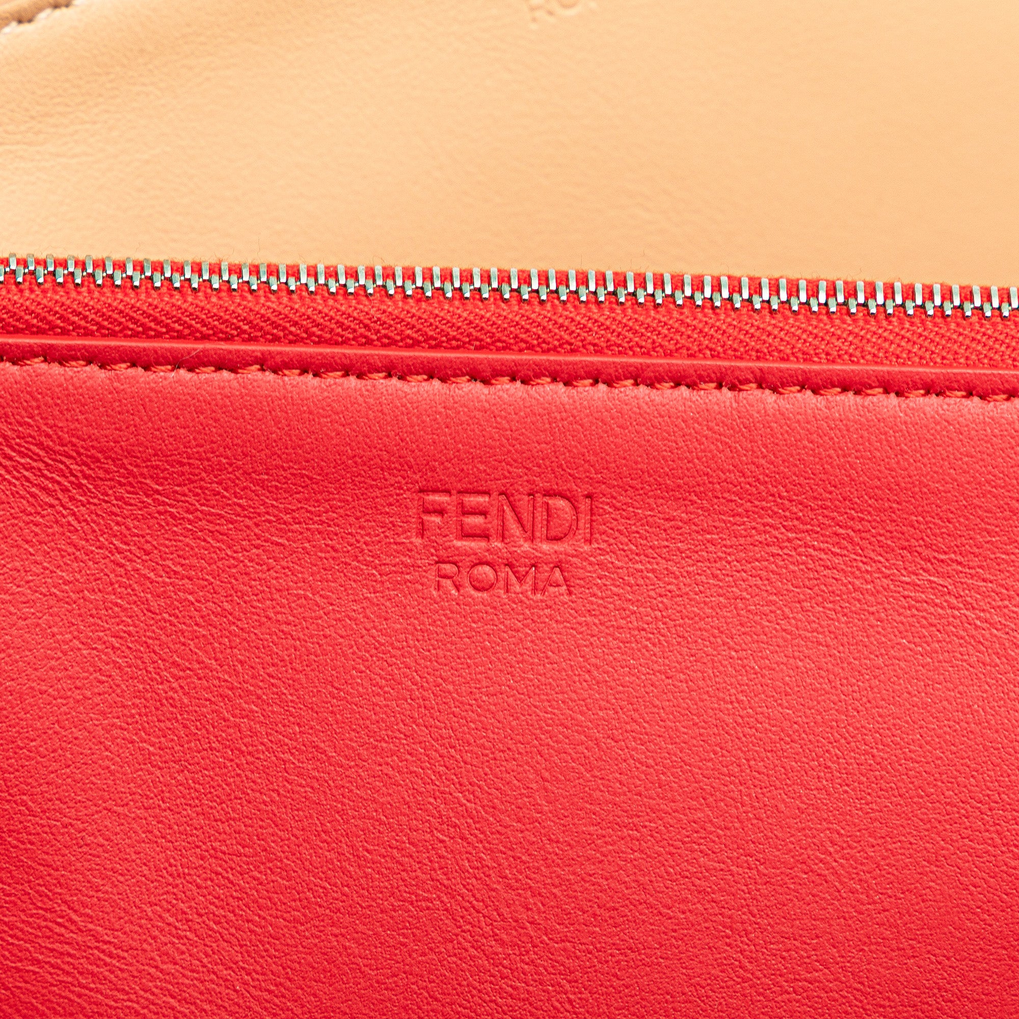 Zucca Leather and Raffia Triplette Clutch