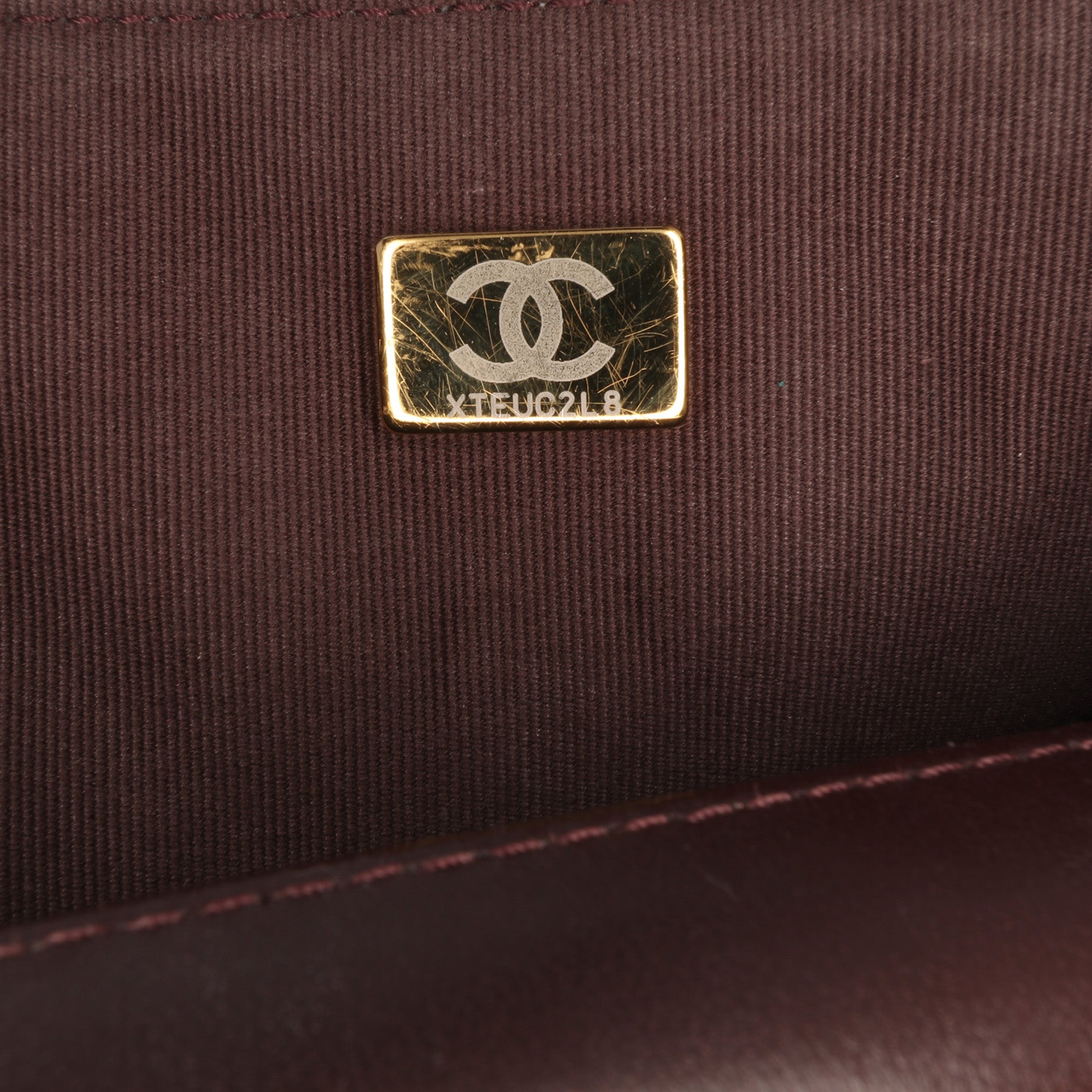 Mini Quilted Shiny Lambskin Single Flap