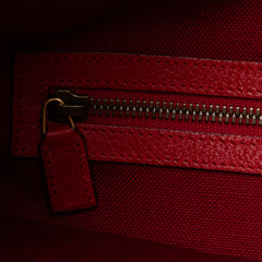 Canvas Sylvie Stripe Logo Drawstring Backpack