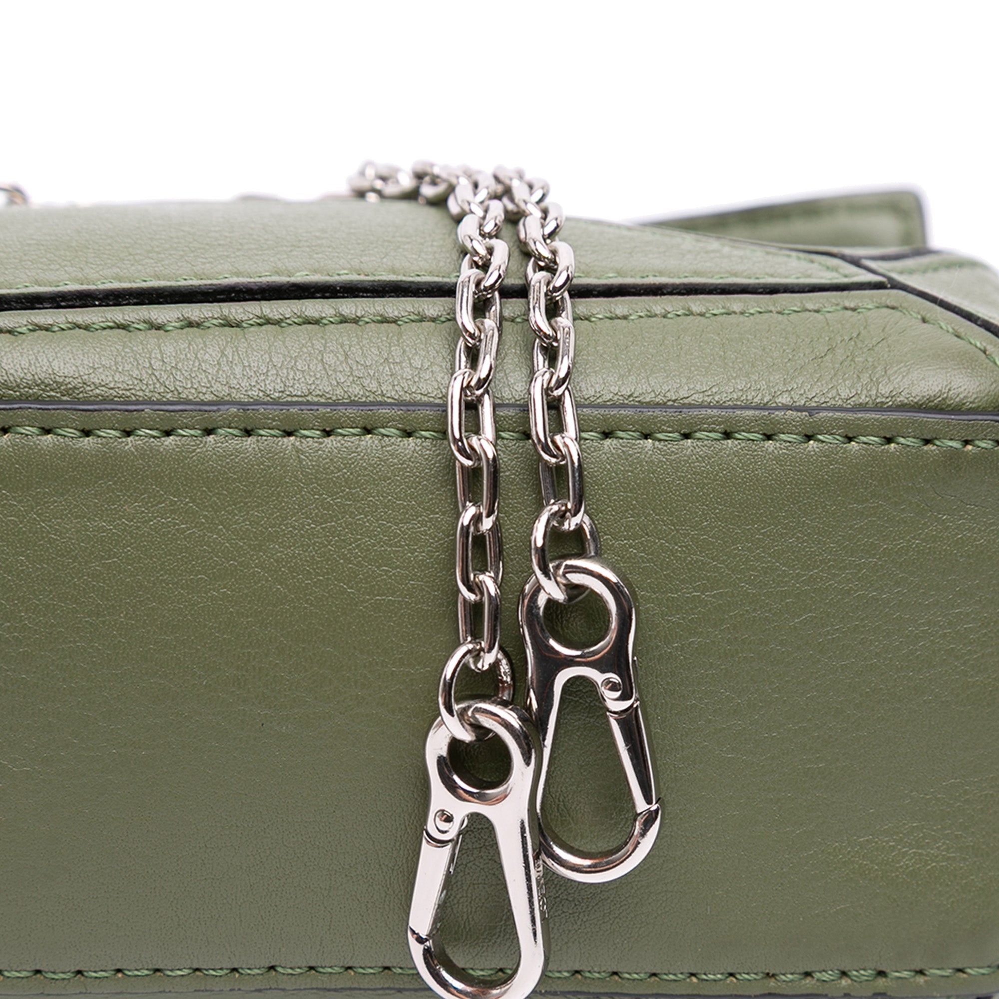 Nano Calfskin Puzzle Satchel