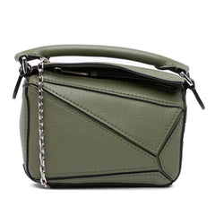Nano Calfskin Puzzle Satchel