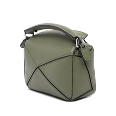 Nano Calfskin Puzzle Satchel
