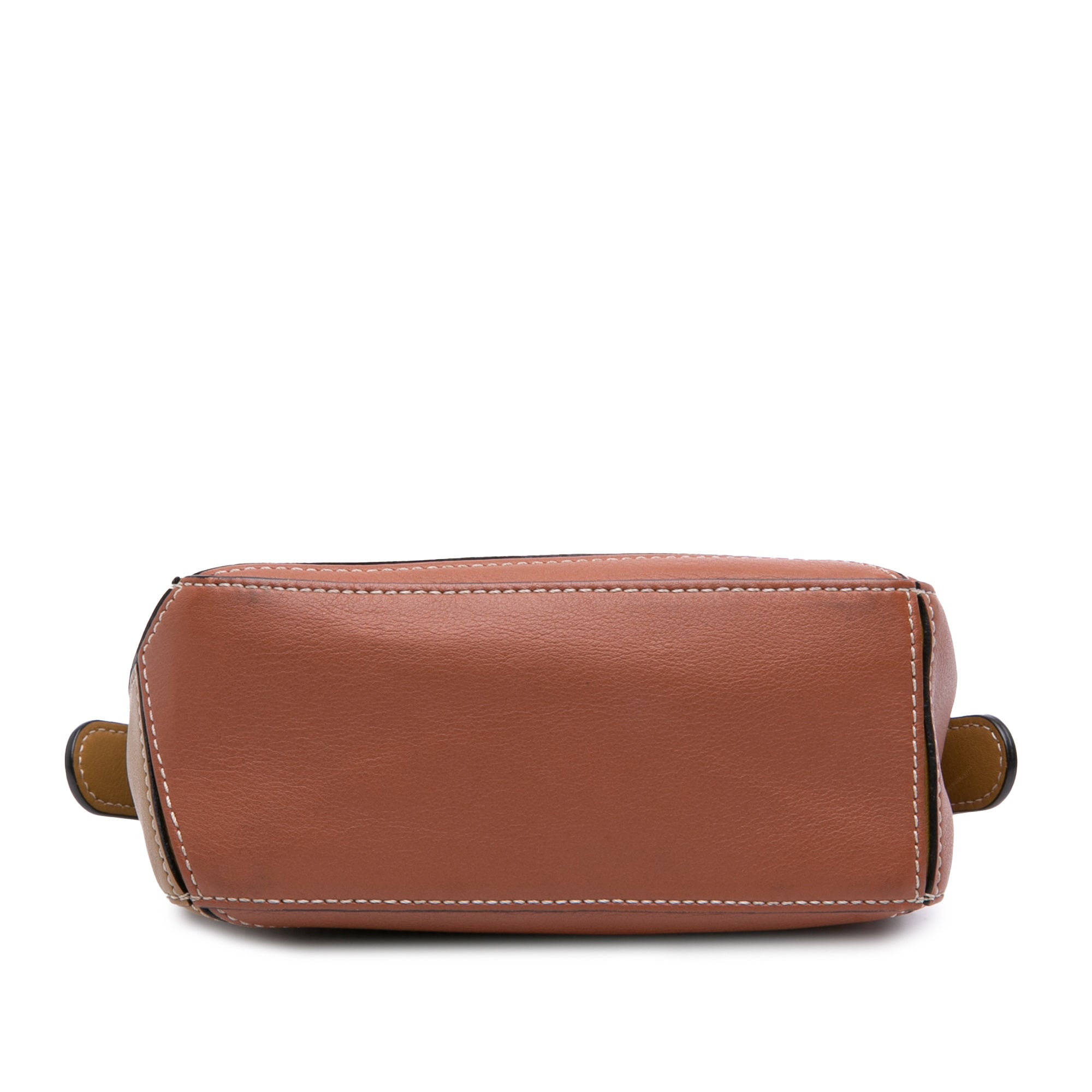 Mini Tricolor Calfskin Puzzle Satchel