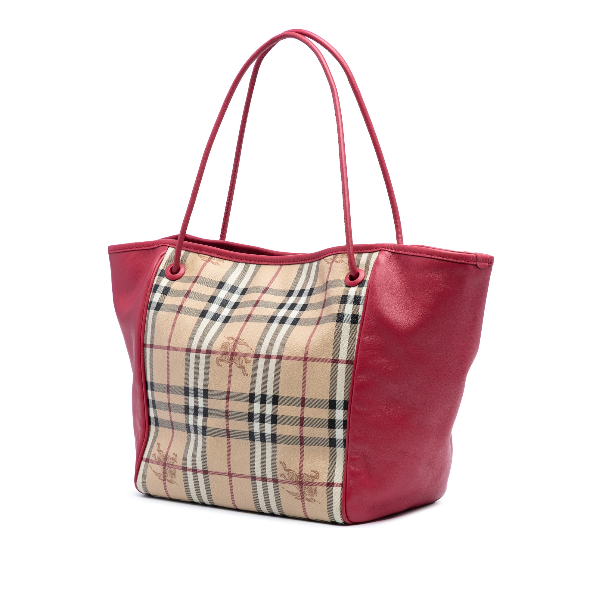 Small Haymarket Check Coated Canvas Canterbury Tote