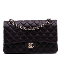 Medium Classic Lambskin Double Flap