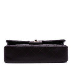 Medium Classic Lambskin Double Flap