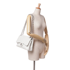 Jumbo Classic Caviar Double Flap