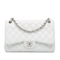 Jumbo Classic Caviar Double Flap