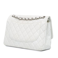 Jumbo Classic Caviar Double Flap