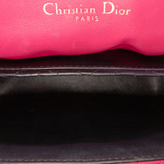 Large Lambskin Cannage Miss Dior Flap